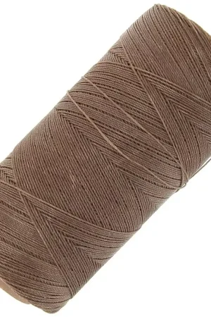 Bobine de fil ciré Linhasita pour micro macramé 0.35 mm - Café au lait (612) x448m Compra Adesso
