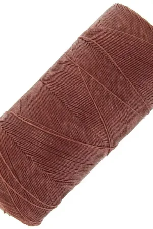 Compra Online Bobine de fil ciré Linhasita pour micro macramé 0.35 mm Old Copper (25) x448m