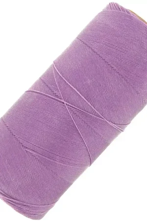 Promo Stagionale Bobine de fil ciré Linhasita pour micro macramé 0.35 mm Lilas Antique (236) x448m