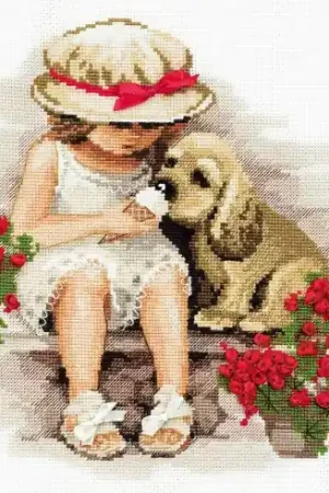 Soddisfatti O Rimborsati kit ricamo a punto croce - Il gelato - Riolis