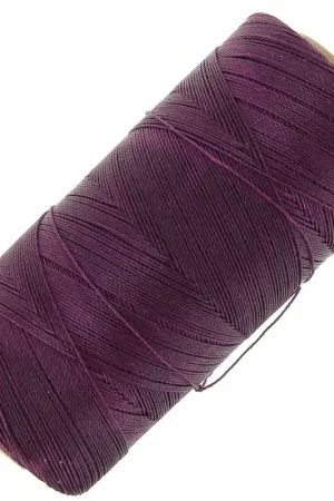 Non Perdere Bobine de fil ciré Linhasita pour micro macramé 0.35 mm - Currant (632) x448m