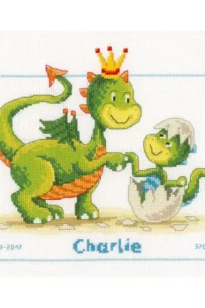 kit ricamo a punto croce - Draghi - Vervaco Di Tendenza