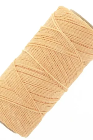 Must-Have Bobine de fil ciré Linhasita pour micro macramé 1 mm - Pêche (219) x168m