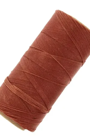 Bobine de fil ciré Linhasita pour micro macramé 0.75 mm - Cannelle (234) x228m Pagamento Sicuro