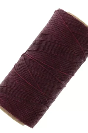 Bobine de fil ciré Linhasita pour micro macramé 0.75 mm - Currant (632) x228m Must-Have