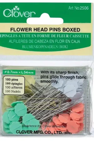 Ordina Subito Pack da 100 Spilli a Forma di Fiore - Clover