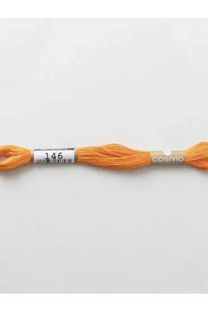 146 COSMO - Filo da ricamo giapponese COSMO - Mouliné Size 25 in cotone a 6 capi Promozione