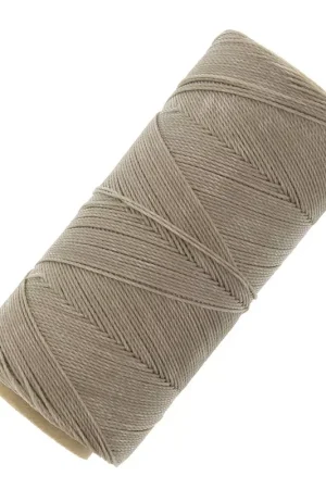 Bobine de fil ciré Linhasita pour micro macramé 0.75 mm - Greige (04) x228m Offerta Lampo