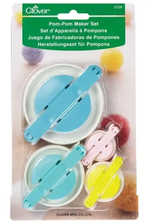 Set di Macchine per Creare Pompom - Clover Spedizione Espresso