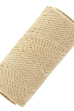 Bobine de fil ciré Linhasita pour micro macramé 0.5 mm - Sand (924) x335m Promozione Esclusiva