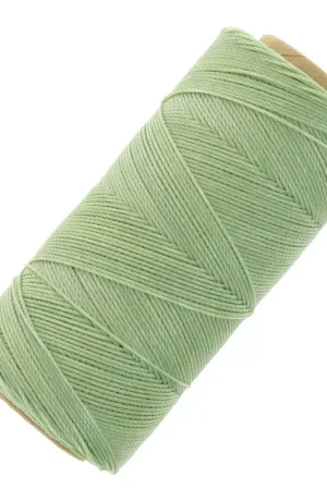 Professionale Bobine de fil ciré Linhasita pour micro macramé 0.75 mm - Lichen (397) x228m