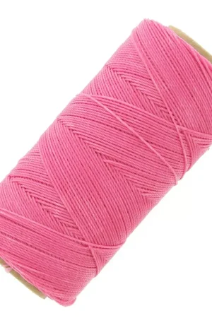 Di Tendenza Bobine de fil ciré Linhasita pour micro macramé 0.75 mm - Pink (915) x228m