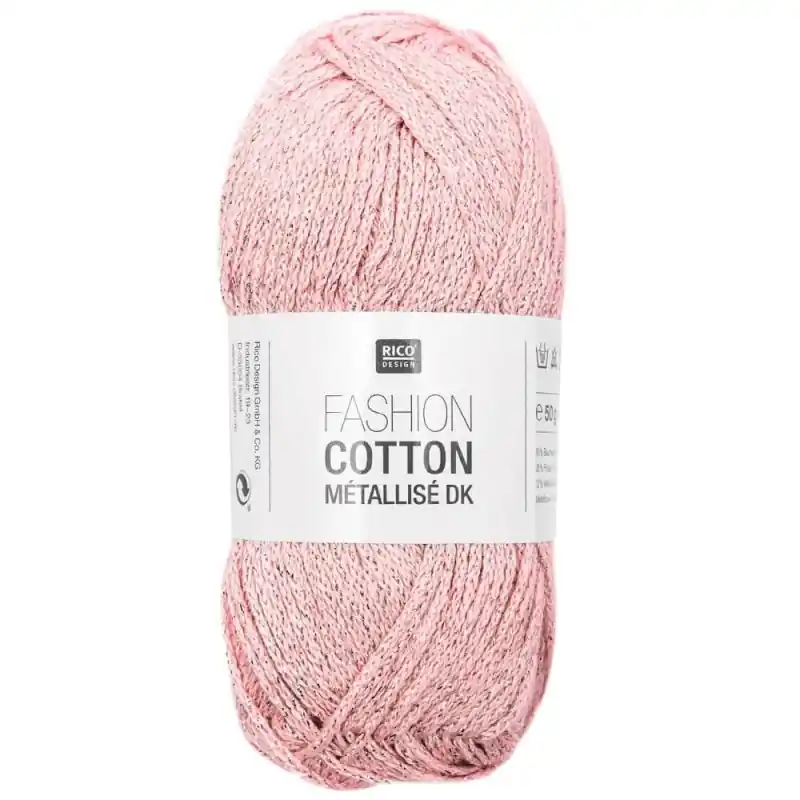 Spedito Oggi Rico Design Fashion Cotton Métallisé DK