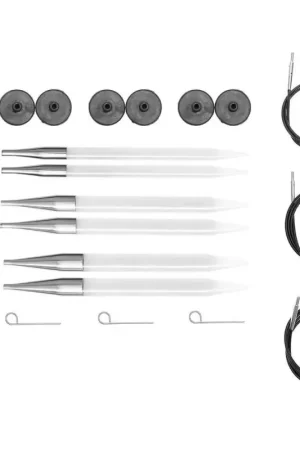 Set di Ferri Circolari Intercambiabili Chunky - Rico Design Prezzo Di Fabbrica