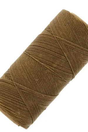 A Buon Prezzo Bobine de fil ciré Linhasita pour micro macramé 0.75 mm - Old Bronze (204) x228m