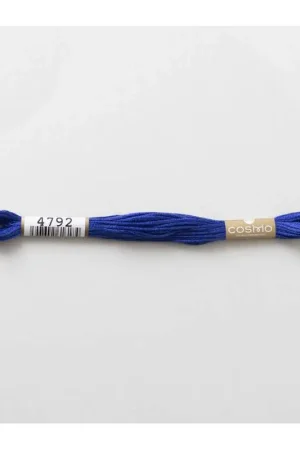 Prezzo Di Fabbrica 4792 COSMO - Filo da ricamo giapponese COSMO - Mouliné Size 25 in cotone a 6 capi