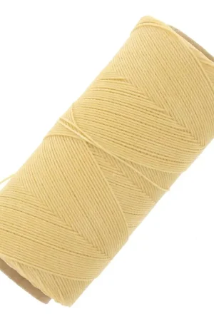 Occasione Bobine de fil ciré Linhasita pour micro macramé 0.75 mm - Cream (1310) x228m