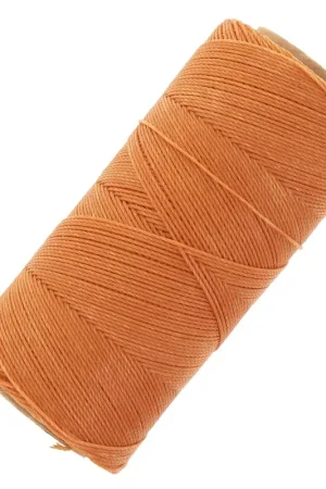Ultime Pezzi Bobine de fil ciré Linhasita pour micro macramé 0.75 mm - Melon (217) x228m