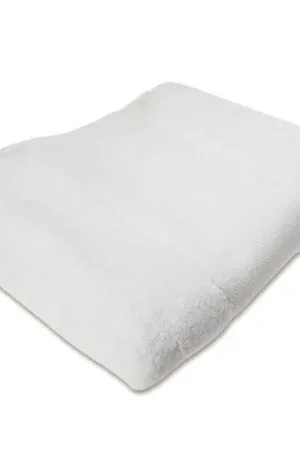 Pagamento Sicuro Salvietta da ricamo - Telo da bagno bianco - DMC