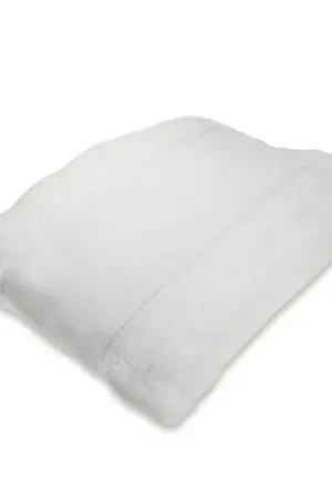 Ultime Pezzi Salvietta da ricamo - Telo da bagno bianco - DMC