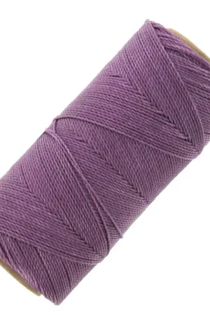 Bobine de fil ciré Linhasita pour micro macramé 0.75 mm - Lilas Antique (236) x228m Consegna Rapida