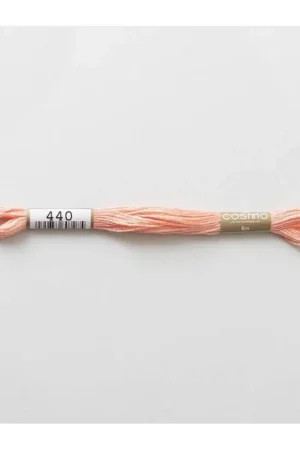 440 COSMO - Filo da ricamo giapponese COSMO - Mouliné Size 25 in cotone a 6 capi Must-Have