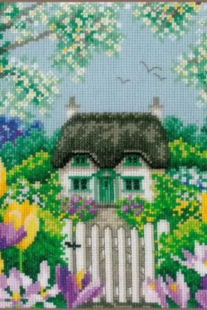 Di Tendenza Kit di Punto Croce - Primavera - Vervaco