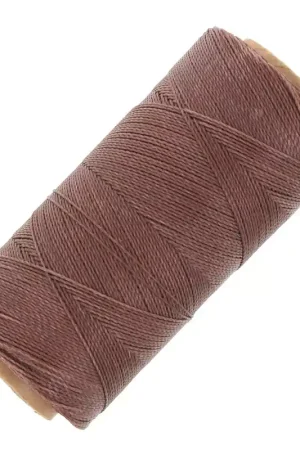 Bobine de fil ciré Linhasita pour micro macramé 0.5 mm - Noisette (567) x335m Quantità Limitata