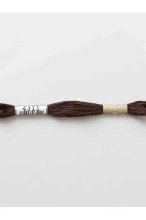 4311 COSMO - Filo da ricamo giapponese COSMO - Mouliné Size 25 in cotone a 6 capi Ultime Pezzi