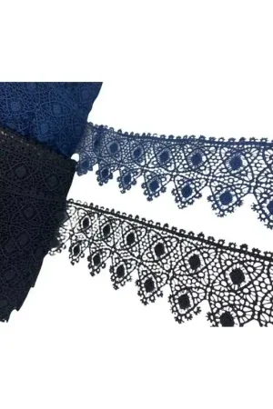 Must-Have Passamaneria Pizzo Macramè Merletto Ricamo Punta Fiore Rombo Smerlato Alto 55 Mm