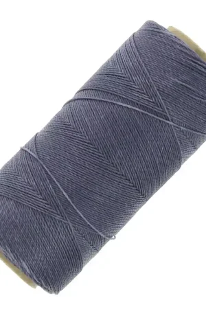 Compra Adesso Bobine de fil ciré Linhasita pour micro macramé 0.5 mm - Mauve Grisé (227) x335m