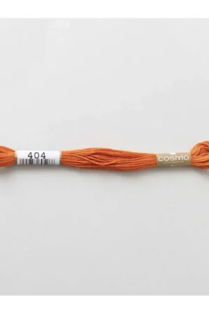 Più Venduto 404 COSMO - Filo da ricamo giapponese COSMO - Mouliné Size 25 in cotone a 6 capi