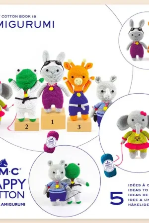 Ultimissimo Modello DMC Happy Cotton N.º 18 - Animali Olimpici