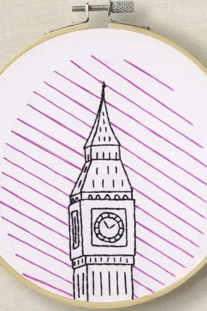 Kit da Ricamo Tradizionale - Big Ben - DMC Più Venduto