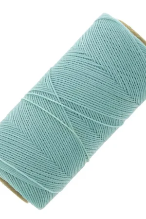 Non Perdere Bobine de fil ciré Linhasita pour micro macramé 1 mm - Bleu azur (605) x168m