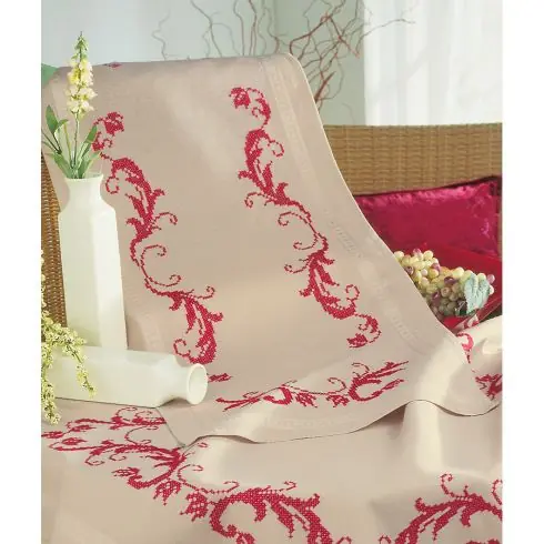 Kit runner da ricamare - Cuscino da ricamare arabeschi - Vervaco Vendita Finale