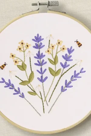 Pagamento Sicuro Kit da Ricamo Tradizionale - Fiori Selvatici Botanici - DMC