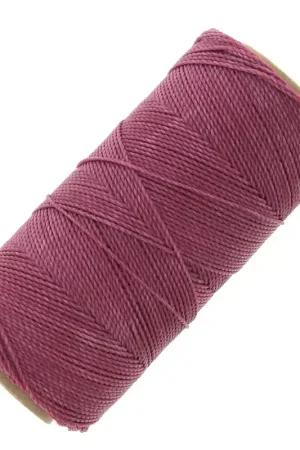 Bobine de fil ciré Linhasita pour micro macramé 1 mm - Orchid (323) x168m Prezzo Scontato