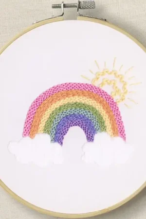 Occasione Kit da Ricamo Tradizionale - Over The Rainbow - DMC