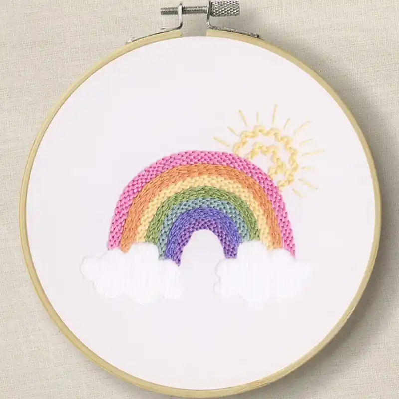 Occasione Kit da Ricamo Tradizionale - Over The Rainbow - DMC