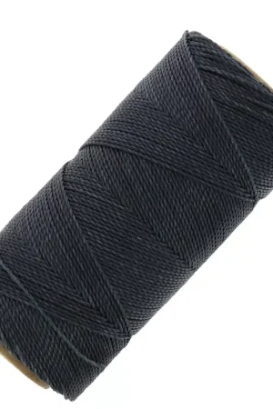 Bobine de fil ciré Linhasita pour micro macramé 1 mm - Gris Foncé (474) x168m Compra Online