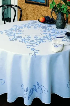 Consegna Rapida Tovaglia da ricamo - Tradizione - Margot de Paris