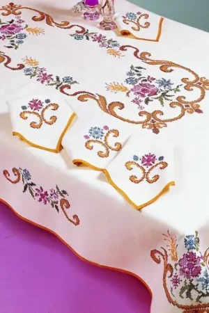 Compra Adesso Tovaglia da ricamo - Penelope - Margot de Paris