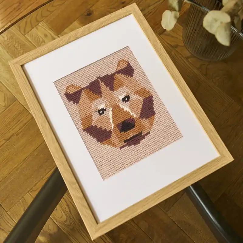 Kit di Tappezzeria - Orso Geometrico - DMC Compra Oggi Stesso