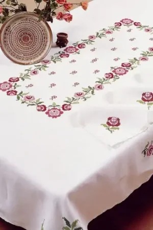 Tovaglia da ricamo - Bagatella - Margot de Paris Miglior Prezzo