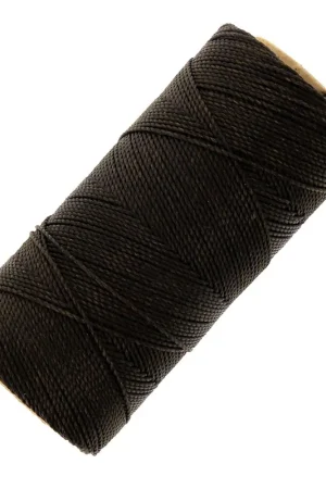 Acquista Ora Bobine de fil ciré Linhasita pour micro macramé 1 mm - Marron Foncé (205) x168m