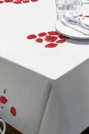 Non Perdere Tovaglia da ricamo - Papaveri - Margot de Paris