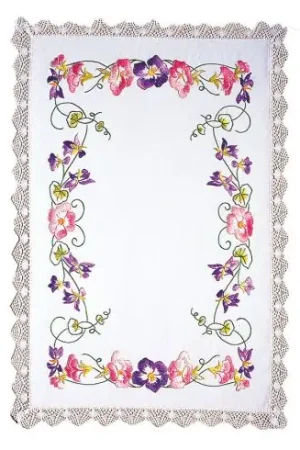 Kit di tovagliette da ricamo - Scarabocchi - Margot de Paris Scelto Dai Clienti