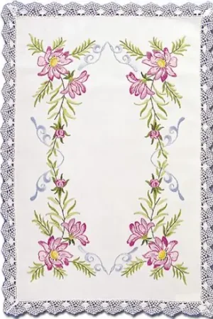 Kit di tovagliette da ricamo - Romanza - Margot de Paris Promozione