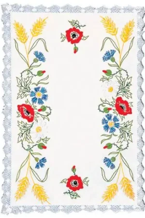 Kit di tovagliette da ricamo - Vendemmia - Margot de Paris Subito Disponibile